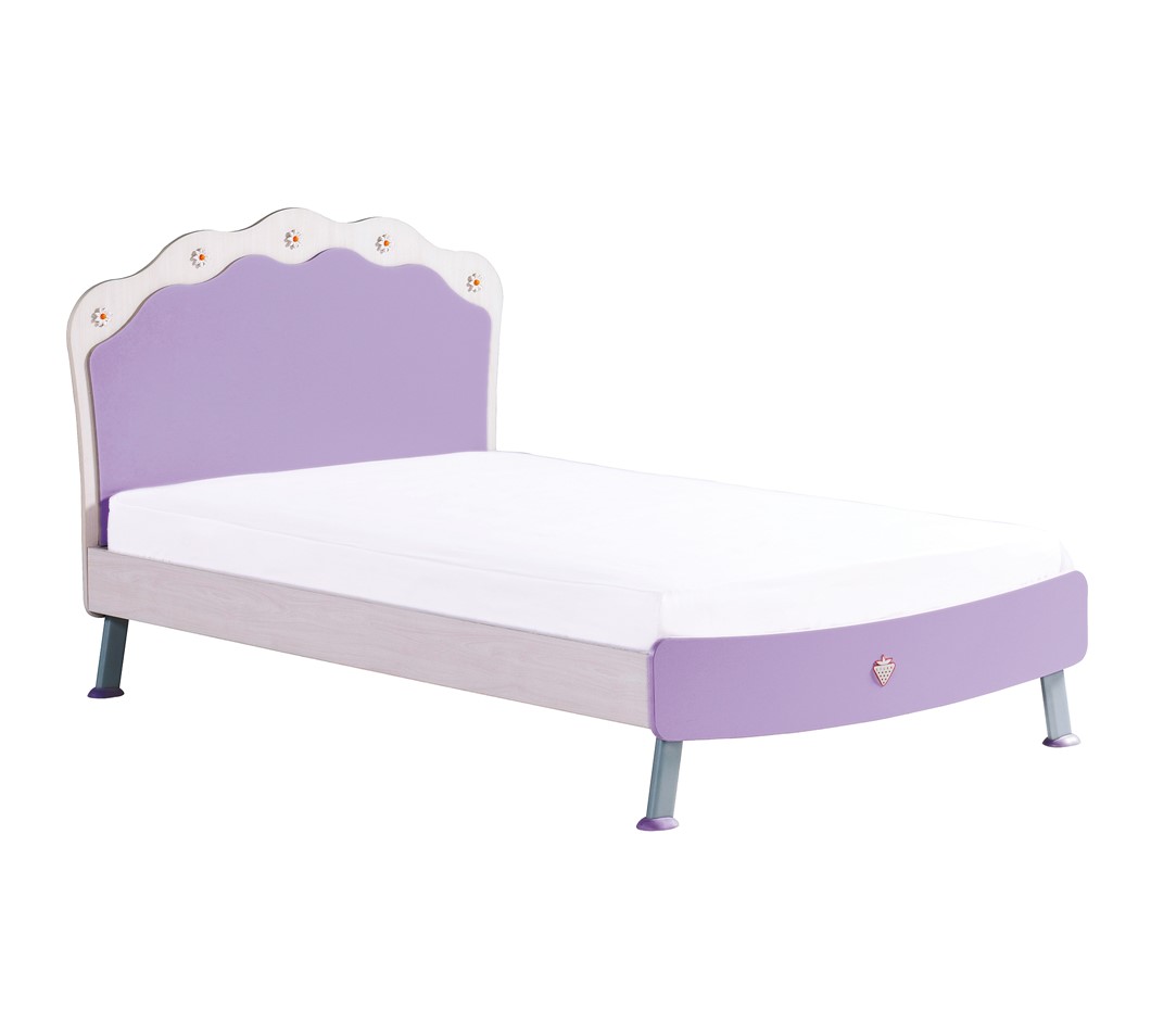 (200*120)Lila Single Xl Bed Forest Mobl