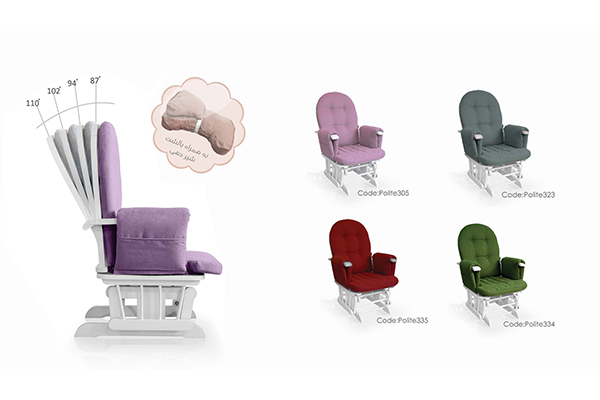 ویژگی های صندلی شیردهی