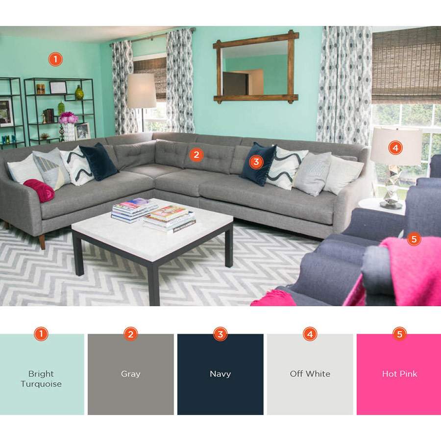 رنگ های روشن وزیبا