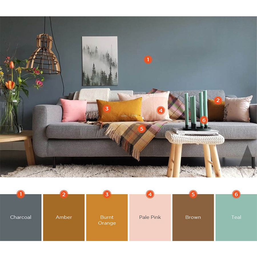 حس طبیعت را در دکوراسیون و چیدمان اتاق نشیمن ایجاد کنید