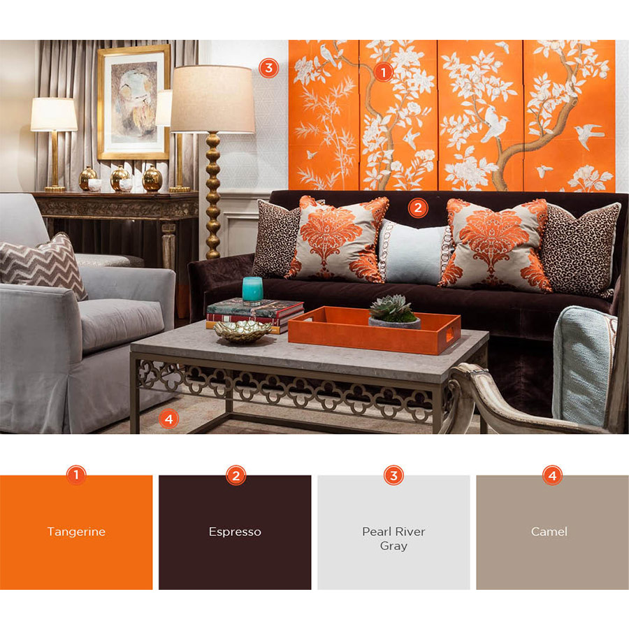 استفاده از رنگ های شاد و انرژی بخش