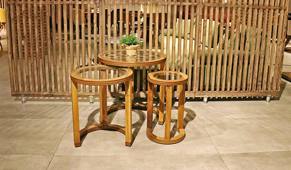 میز عسلی سه تکه