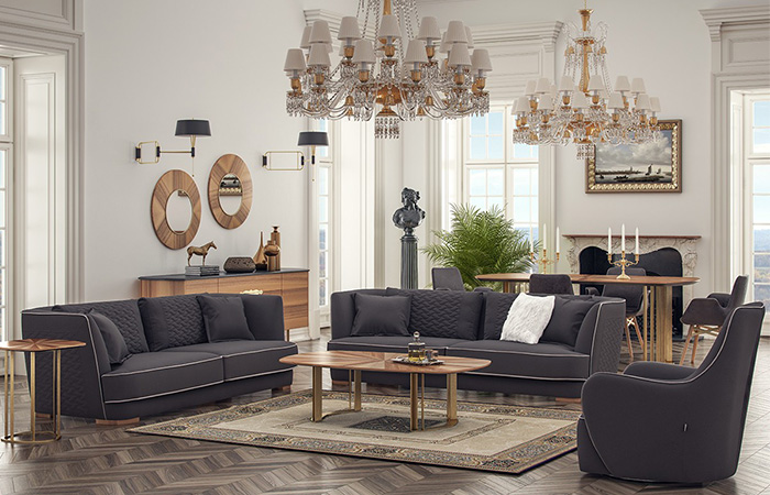 اسکلت و ساختار مبلمان راحتی را ارزیابی کنید