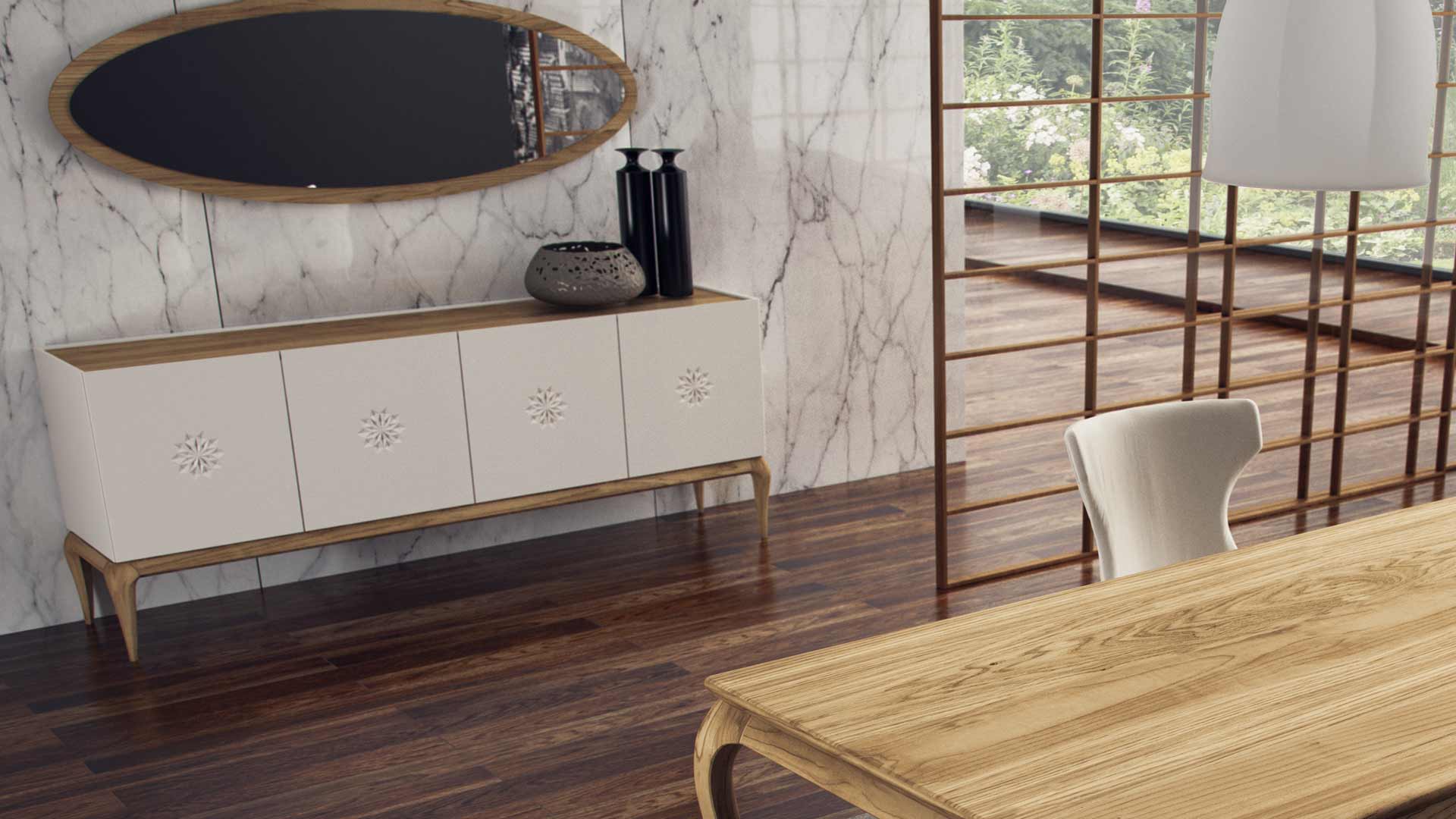 میز کنسول پالمیرا