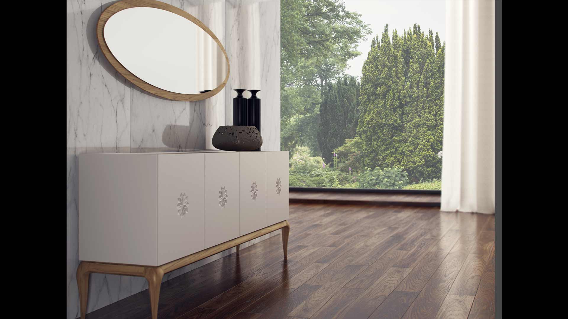 میز کنسول پالمیرا