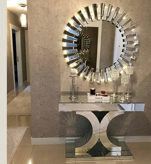 خرید میز کنسول آینه ای