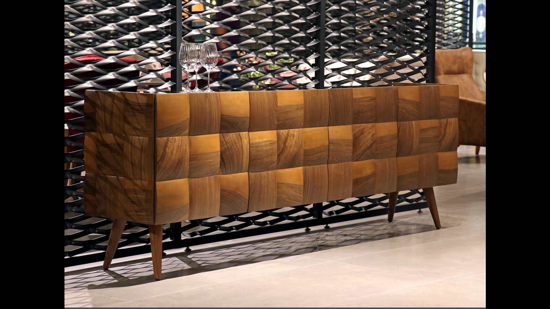 کنسول پذیرایی پرالین