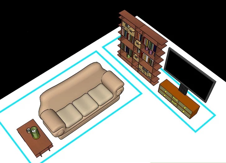 نحوه صحیح چیدمان مبلمان