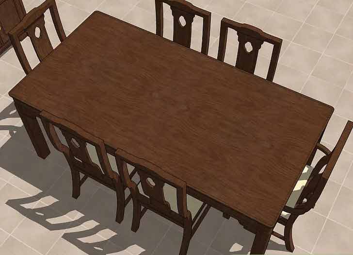 چیدمان میز غذا خوری