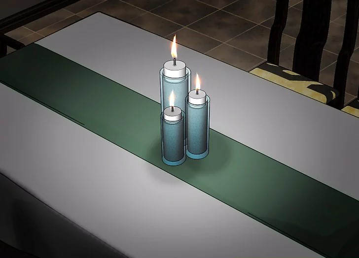 چیدمان میز غذا خوری