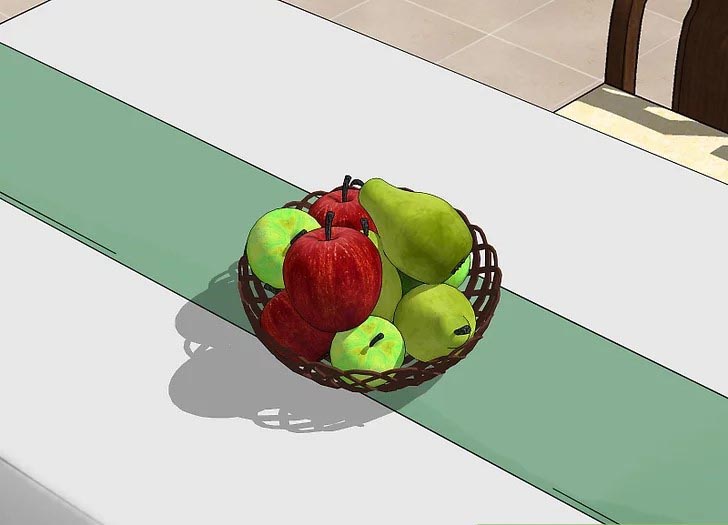 چیدمان میز غذا خوری