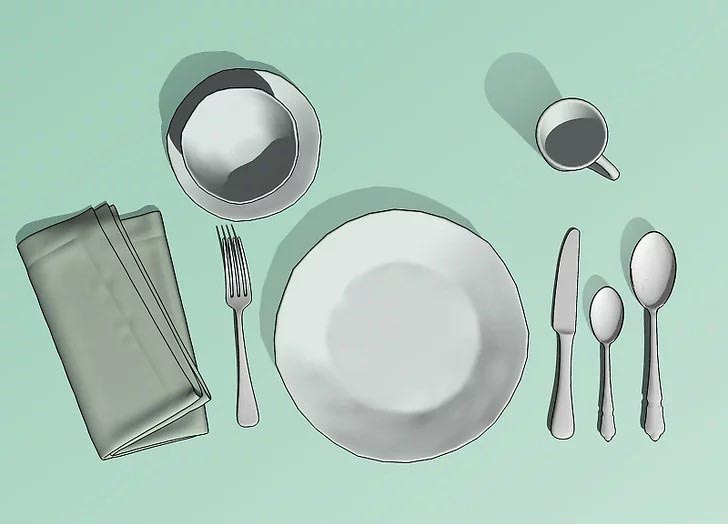 چیدمان میز غذا خوری