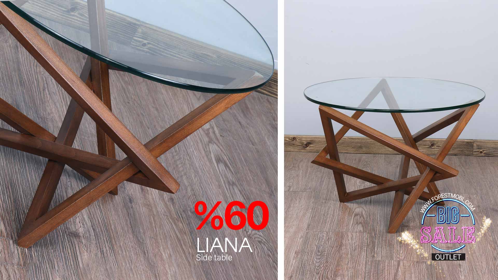 میز کنار مبل لیانا اوت لت