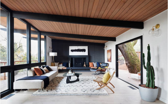 چیدمان فرش و مبلمان