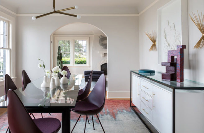 چیدمان فرش و مبلمان