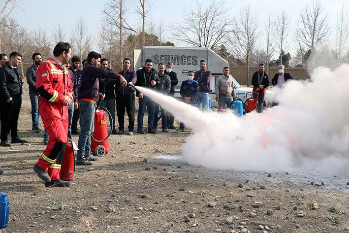 مانور آتش نشانی1