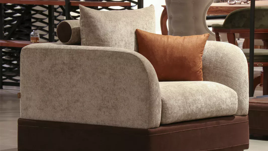 مبل تک نفره لمانس