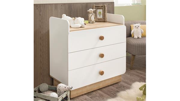 Natura Baby Dresser With Desk