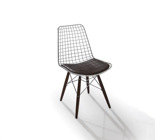 صندلی filet iron wood