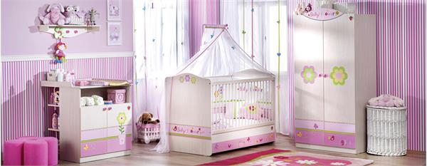 تخت نوزاد فلاور چیلک