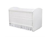 white Swining Baby Bed