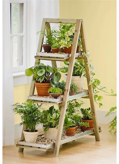 استند گلدان هشتی نامتقارن: