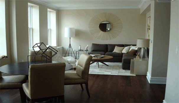 - روی مبلمان تمرکز کنید