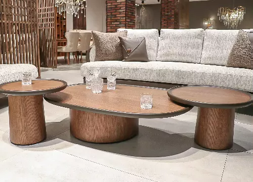 میز جلو مبلی و کنار مبلی رکتا