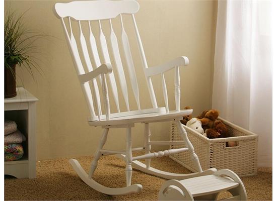 صندلی گهواره ای چوبی: