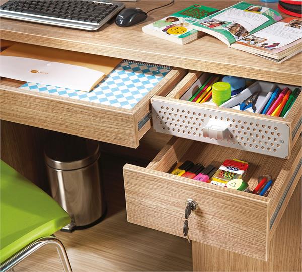 Positive Study Desk & medium Unit / میر تحریر و قفسه کتاب سایز متوسط پازیتیو 1