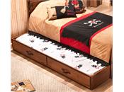Black Pirate Single Pull-Out Bed/ تخت کشویی یکنفره بلک پایرت(90*190)