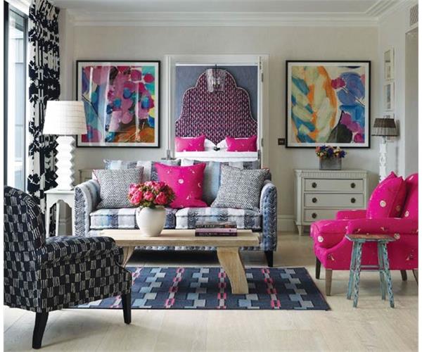 12- مبلمان طرح فوتون ها: