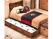 Black Pirate Single Pull-Out Bed/ تخت کشویی یکنفره بلک پایرت