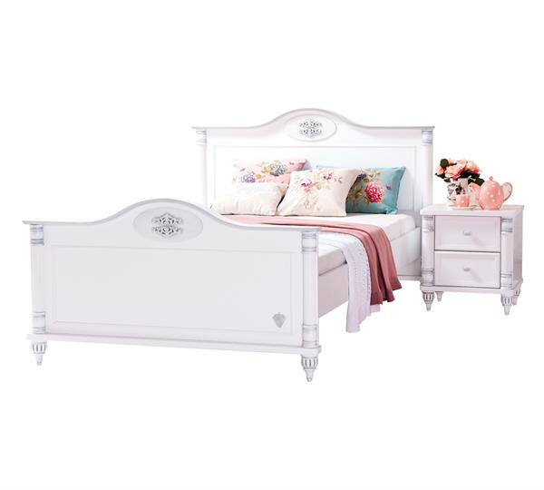 Romantic Bed (Xxl-140x200 Cm) 20.21.1307.00