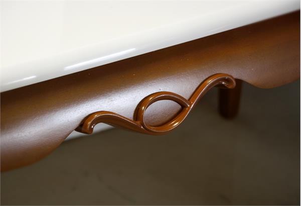 Princess Walnut Coffee Table / میز جلو مبلی گردویی پرنسس
