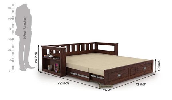 • مبل های تخت خواب شو مدل کلاسیک :