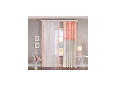 پرده حریر 260×150 بیبی گرل چیلک ( 21.05.5202.00 )