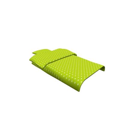 yaprak 200x90 yeşil puantiyeli