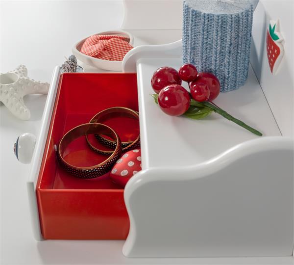 Strawberry Study Dresser & Dresser Unit / دراور و یونیت استرابری 1