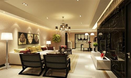 نورپردازی در پذیرایی مستطیل شکل به چه شکل انجام می شود؟