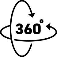آیکون 360 درجه
