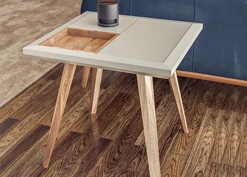 میز کنار مبل پریزما