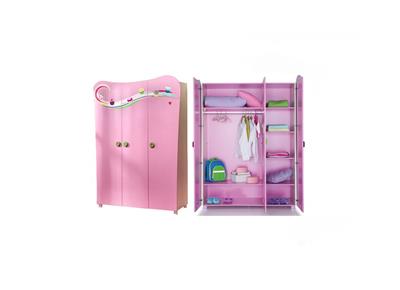 Three-door closet Cup cake