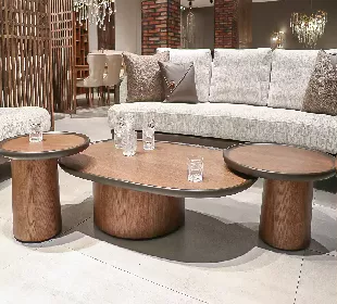 میز جلو مبلی و کنار مبلی رکتا