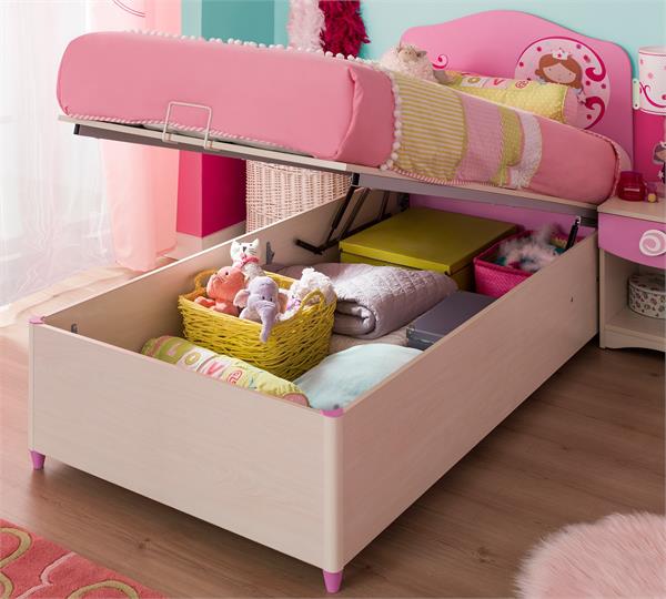 (SL Princess Single Bed Base ( 90*190  / تخت یکنفره پرنسس 1