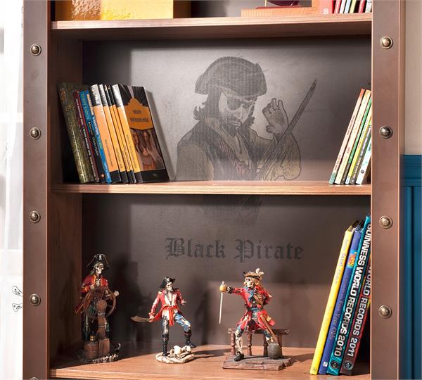 black pirate book case / قفسه کتاب بلک پایرت 2