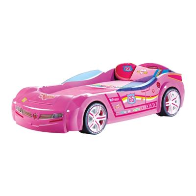 Biturbo Araba Yatak (Pembe) (90x195 Cm)
